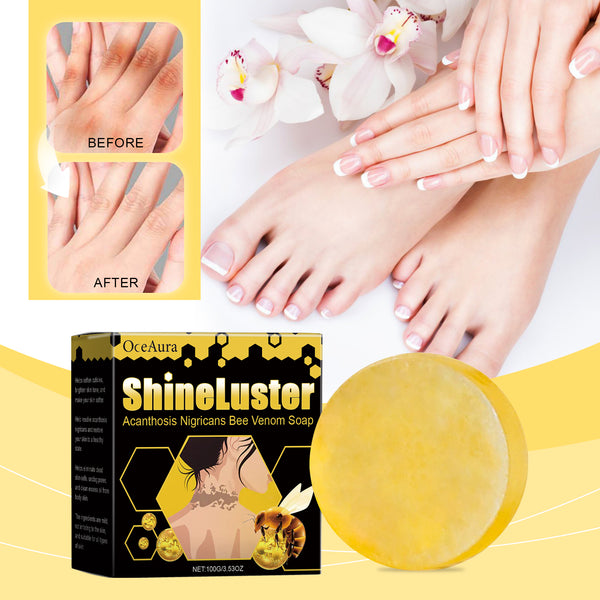 Acanthosis Nigricans Bee Venom Soap, Deep Cleansing Skin Care Improve Skin Smooth And Tender Fragrance Soap